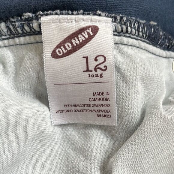 Maternity Full Panel Flare 12 Long Denim Jeans by Old Navy - Picture 6 of 6